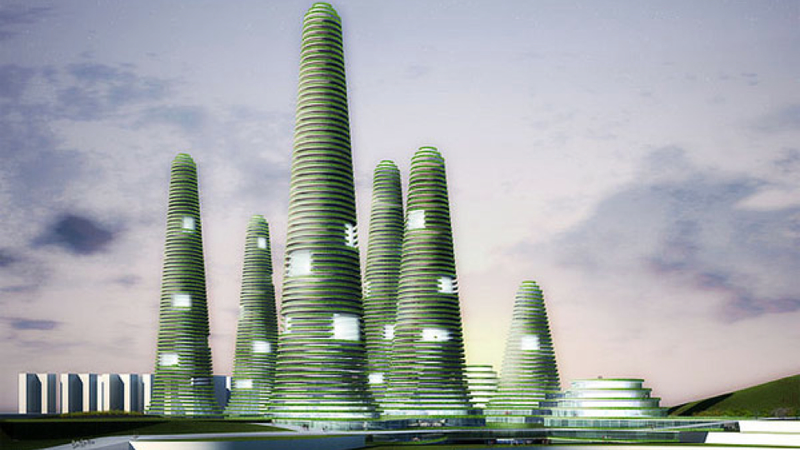 Illustration for article titled Is this the city of the future?